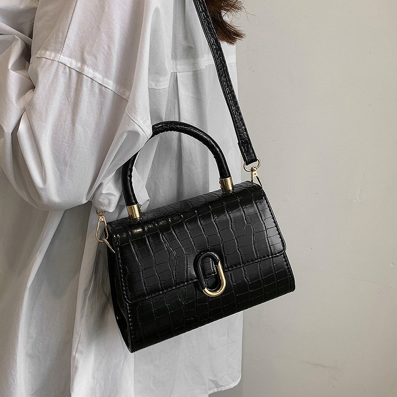 Elegant Black Handbag - Image 5