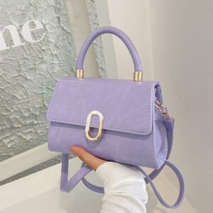 Purple Elegant Handbag